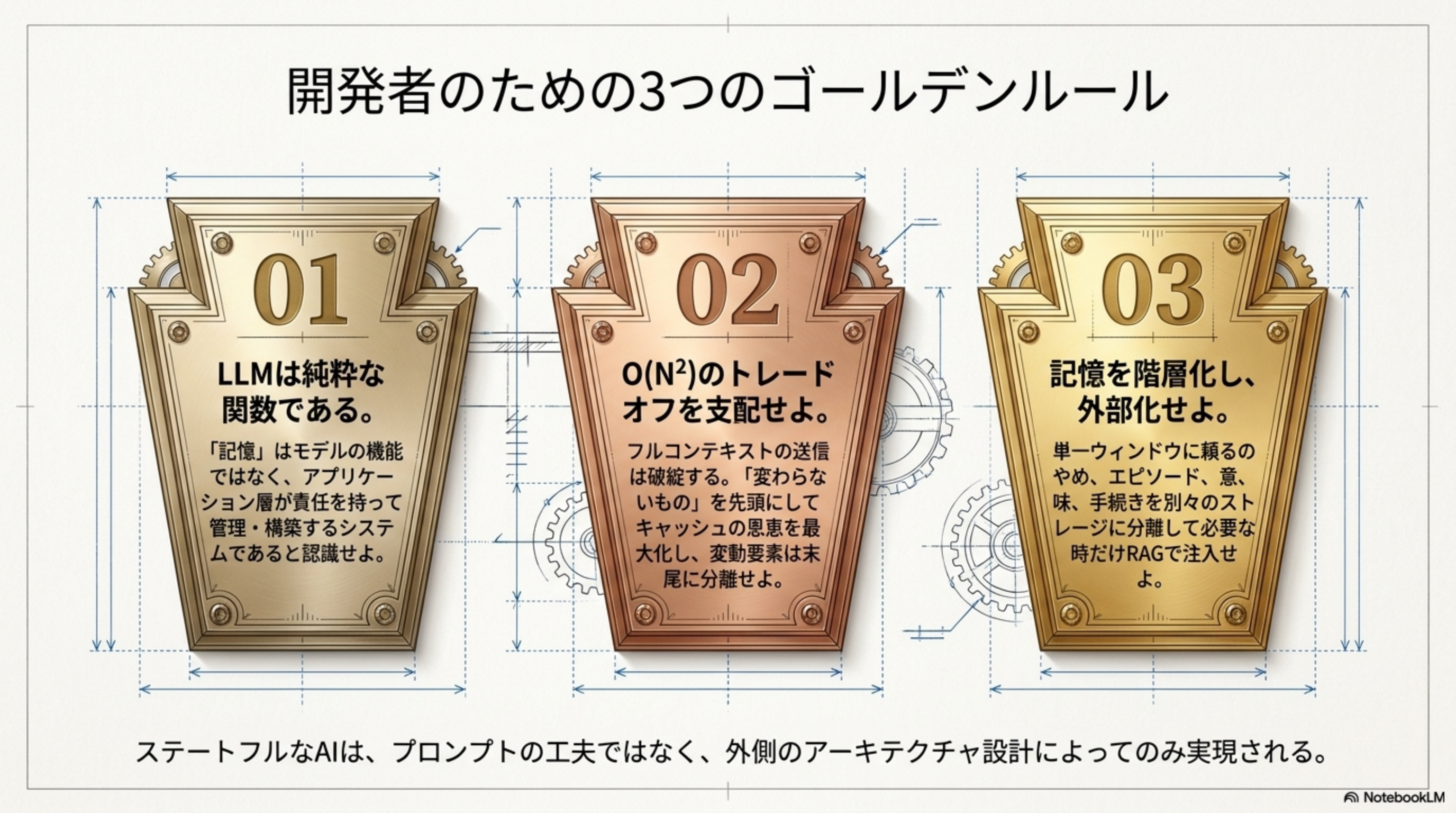 3つのゴールデンルール