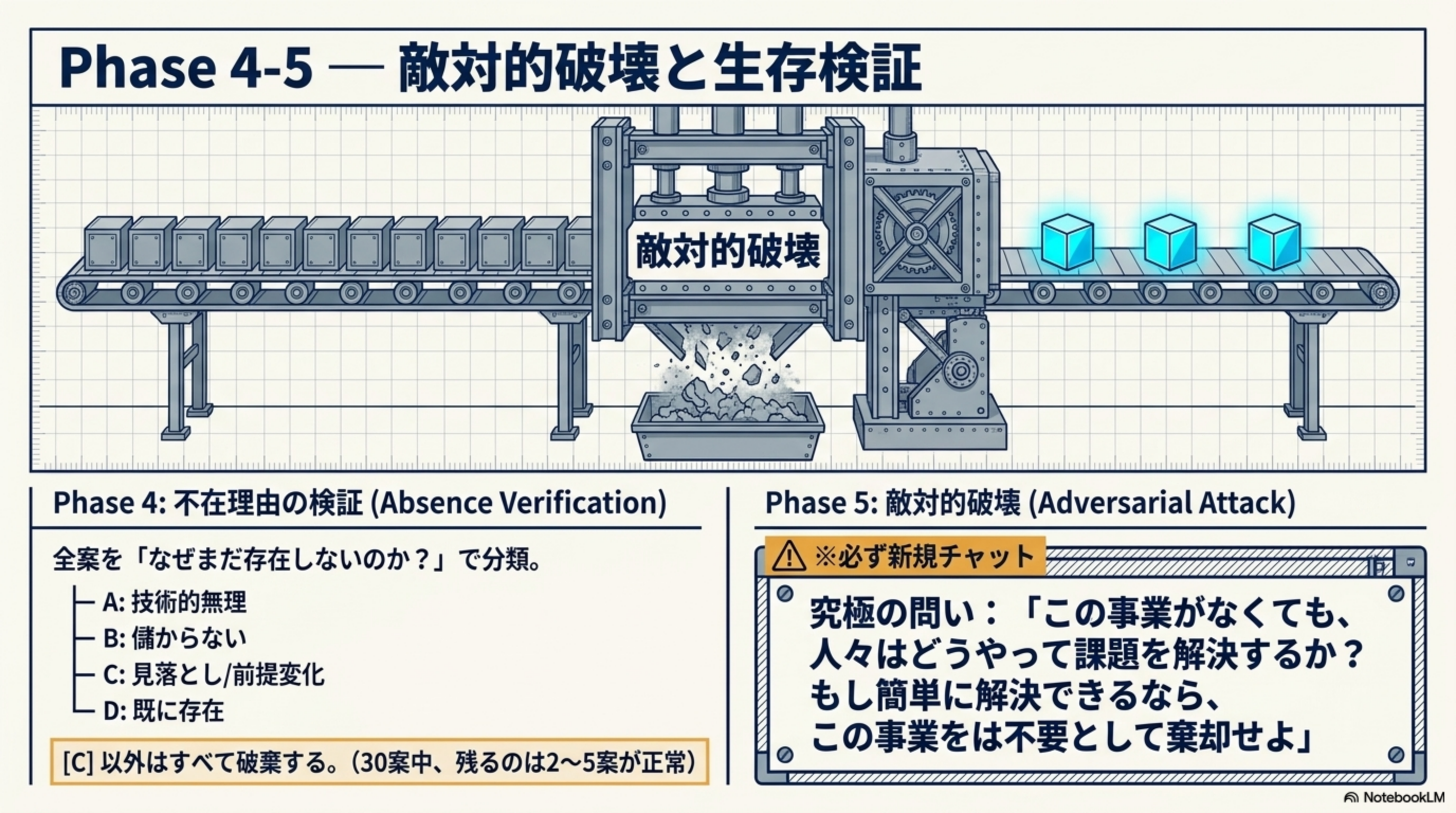 Phase 4-5 - 敵対的破壊と生存検証