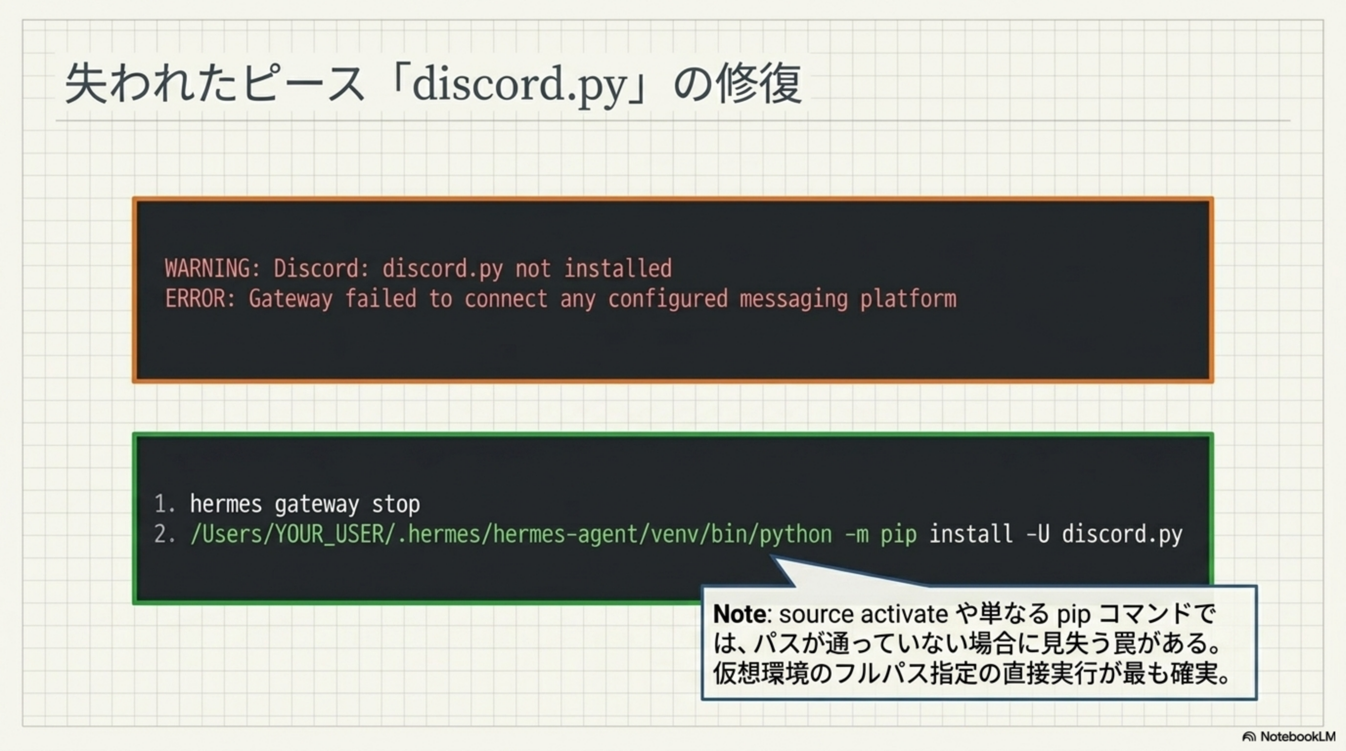 discord.py 修復手順