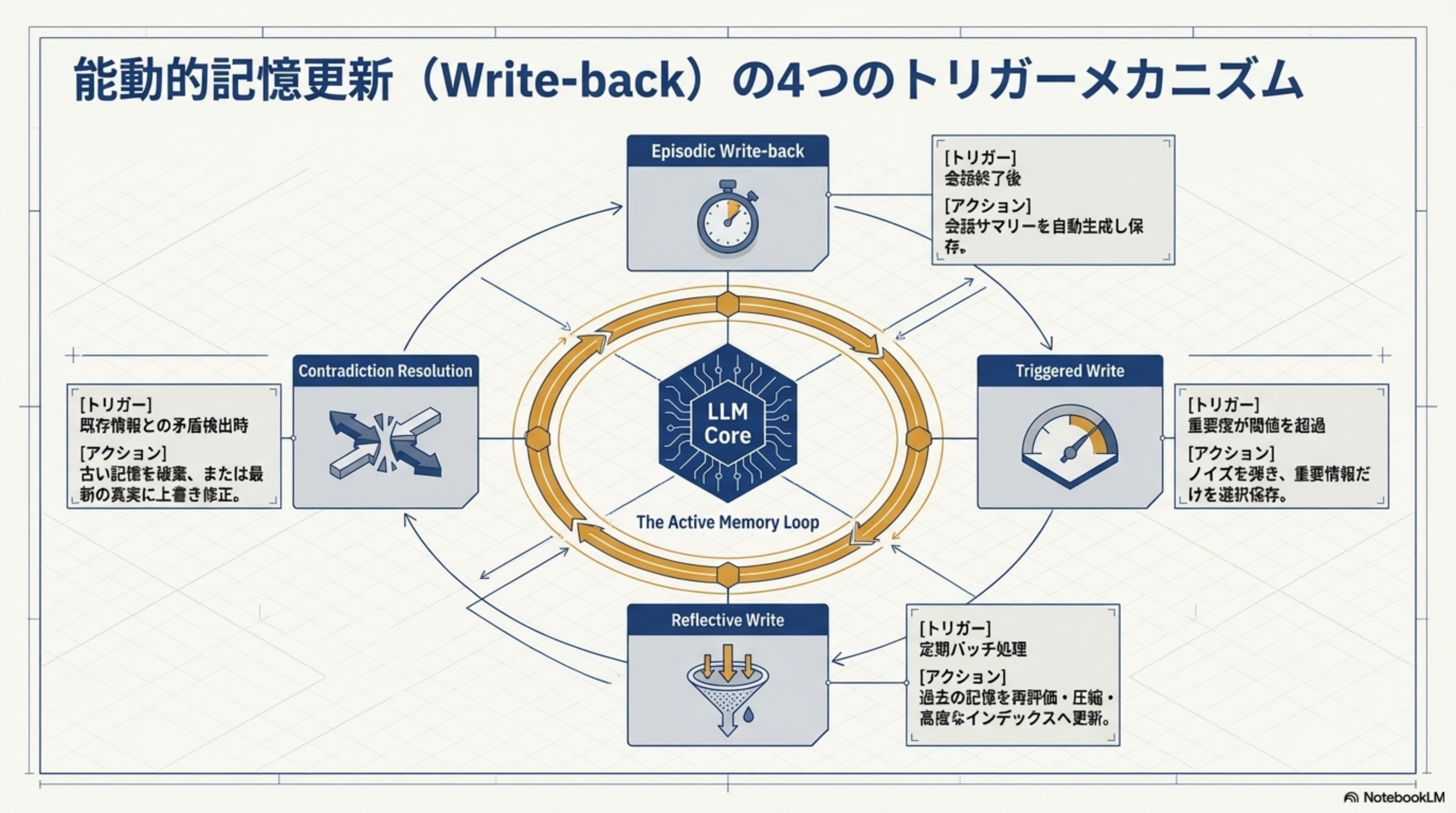 Write-backの4つのトリガーメカニズム