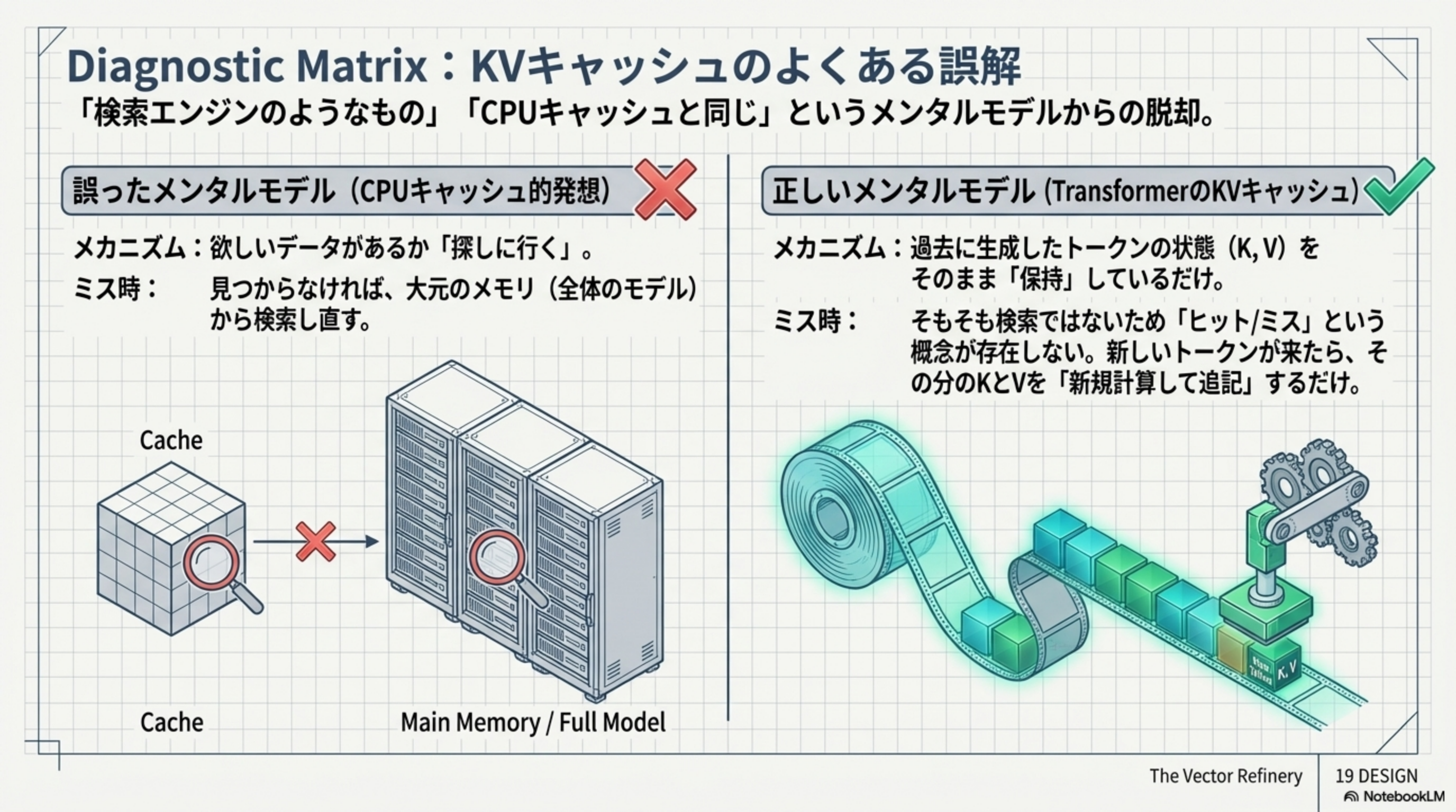 KVキャッシュのよくある誤解